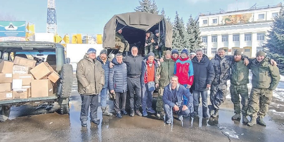 Встретился с земляками